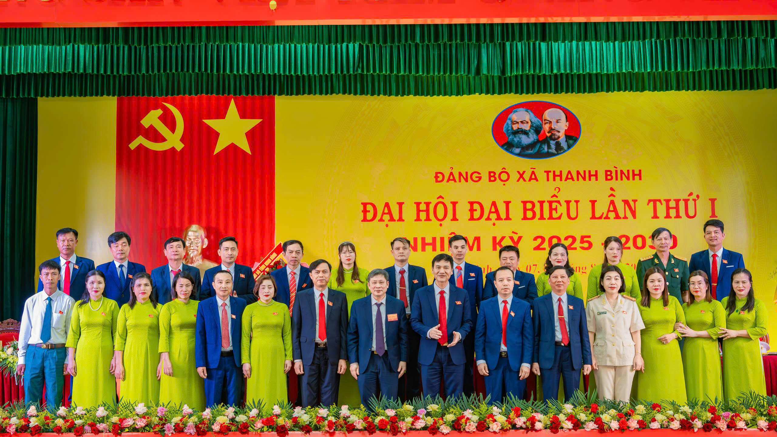 Xã Thanh Bình tổ chức Đại hội Đại biểu Đảng bộ xã lần thứ I nhiệm kỳ 2025 -2030 